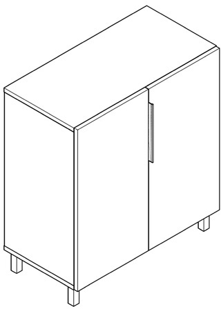Thulema Moi office cabinets design 