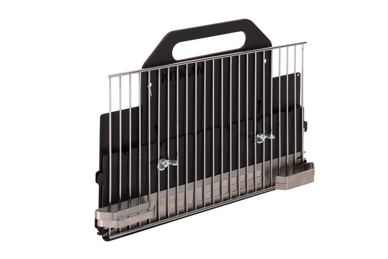 Portable folding grill for camping