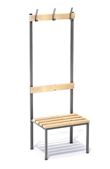 Vienpusējie ģērbtuves statīvi 