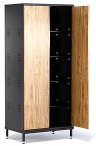 Metal filing cabinets for offices with adjustable shelves 