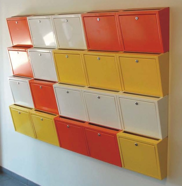 Apartment mailboxes