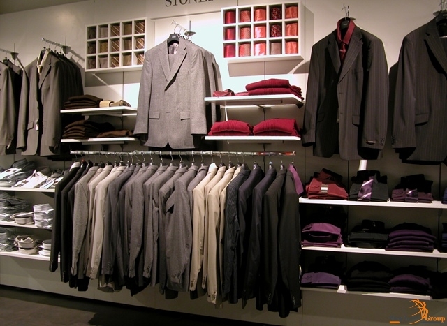 retail fixtures clothing store
