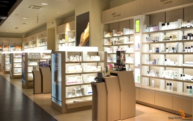 cosmetic store retail fixtures