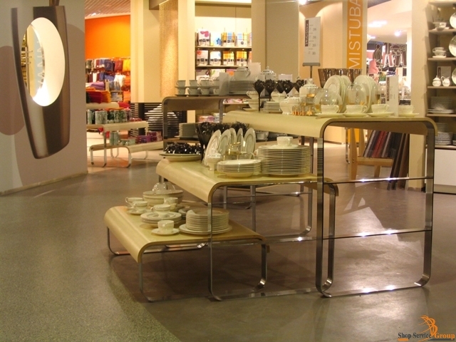 retail fixtures household goods store