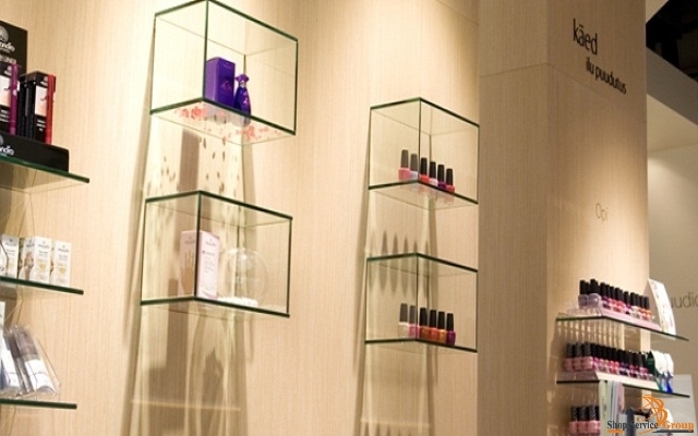 metal and wood retail fixtures