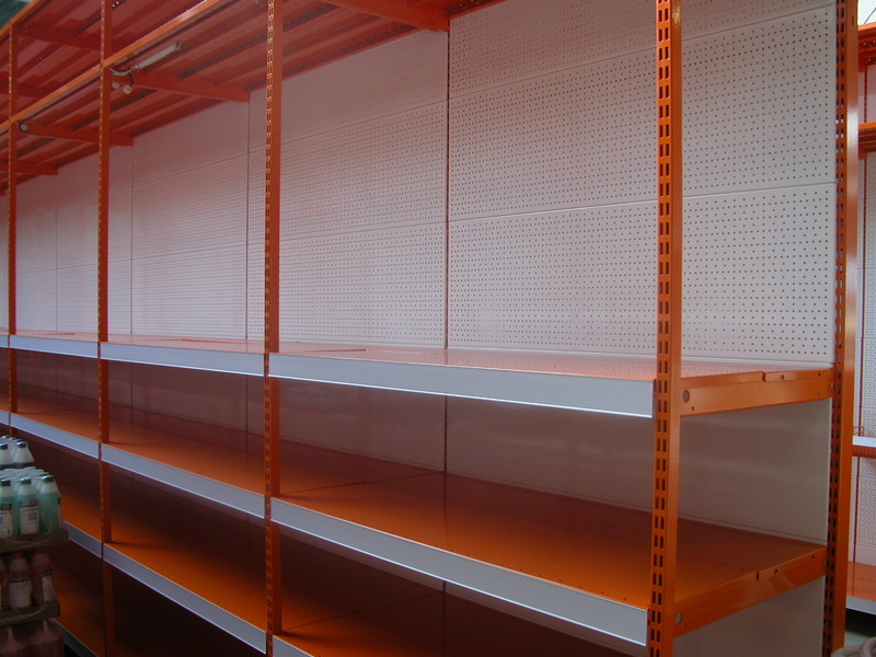 heavy duty retail shelving hardware store