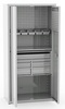 Metal tool storage cabinets for professional use 