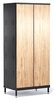Office metal filing cabinet with lockable doors 